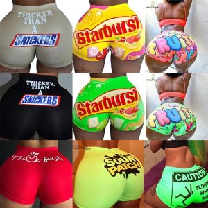 Short Motard Femme Taille Haute Pois