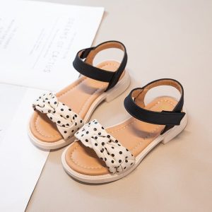 Sandales Plissées Enfant Mode Plage Été