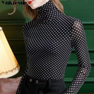 T-Shirt Manches Longues Dentelle Femme