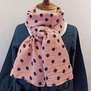« Écharpe Coréenne Enfants Motifs Pois »