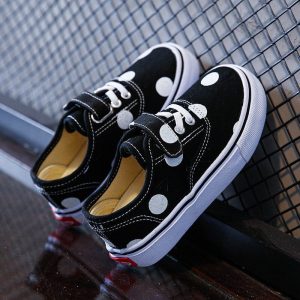 Chaussures Basses Toile Enfants Motifs Pois