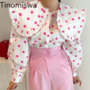 Tinomiswa-Chemisier Doux Chic Claudine Champignon