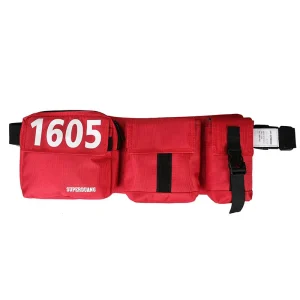 "1605" Sacoche Streetwear Rouge - URB1™