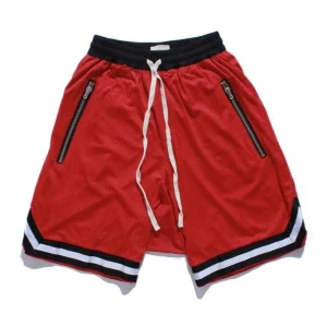 "BSK" SHORT ROUGE STREETWEAR - URB1™