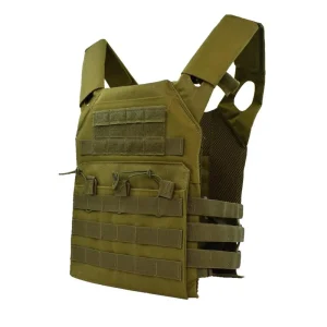 "TACTICAL" Gilet d'Equipement Tactique Vert - URB1™
