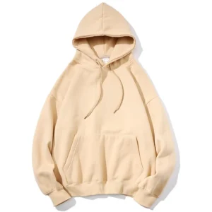"ESSENTIAL" Sweatshirt Beige Hoodie à Capuche - URB1™