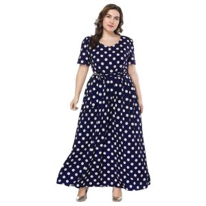Robe A Pois Grande Taille Habillees