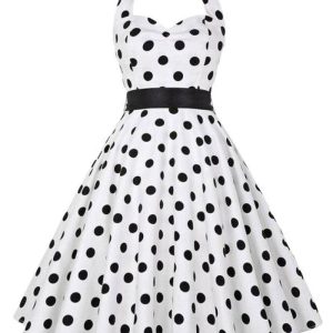 Robe A Pois Grande Taille De Soiree Orientale