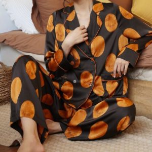 Maison Gabrielle Satin Silk Nightwear