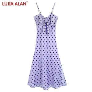 Robe Mi-Longue Imprimée Élégante Femme