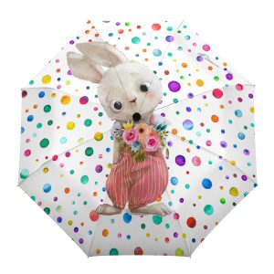 Parapluie Pliant Motifs Pois Pour Homme Et Femme