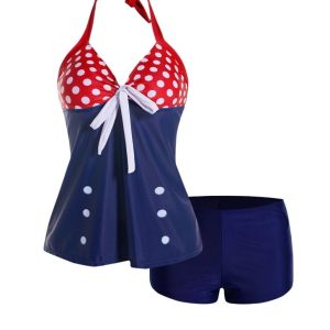 Dressfo Maillot Bain Deux Pièces Femmes