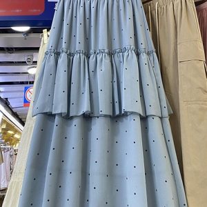 Kortice Epo Jupe Mousseline Volants Pois