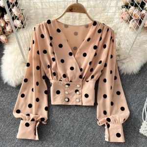 Chemises Double Boutonnage Élégantes Femmes