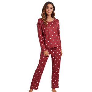 Ensemble Pyjama Femmes Classique Vintage