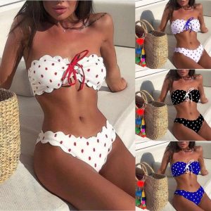 Maillot Bain Brésilien Floral Femme