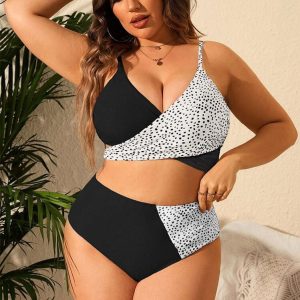 VIGOJOY Bikini Patchwork Grande Taille