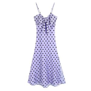 Robe Trapèze Mi-Longue Vintage Sexy