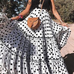 Jupe Longue Vintage Volants Bohème