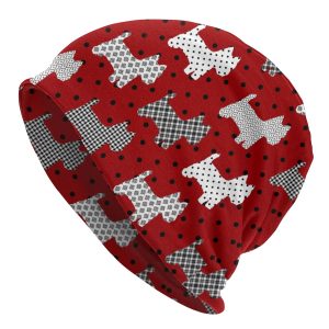 Westies Bonnet Chaud Dessin Animé Femme