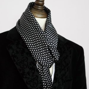 Foulard À Pois Hommes Respirant Confortable