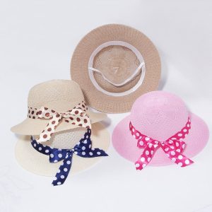 Chapeau Paille Bébé Protection Solaire Respirant