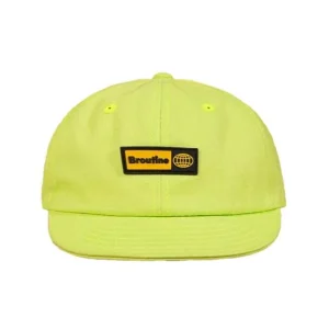 "BROUTINE" Casquette à petite visière Jaune fluo - URB1™