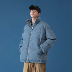 "ESSENTIAL" Doudoune Veste Matelassée Bleu - URB1™