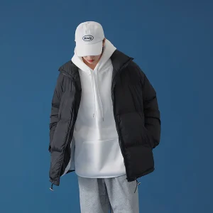 "ESSENTIAL" Doudoune Veste Matelassée Noir - URB1™