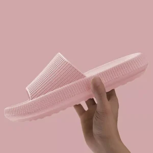 "ESSENTIAL" Sandales Claquettes en plastique rose - URB1™