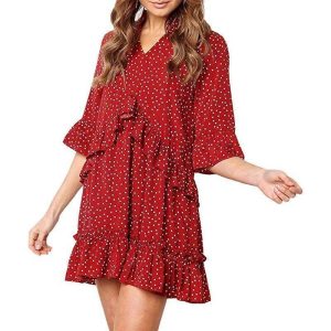 Robe Courte Eté Femme