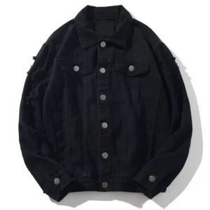 "JCKD" Veste en jean Noir denim - URB1™