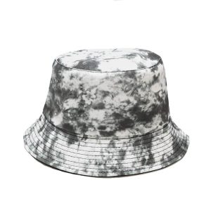 "TIE AND DYE" Chapeau Bob Imprimé Gris Délavé - URB1™