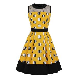 Robe D Ete A Pois Tenue Retro Vintage