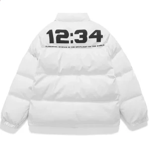 "12:34" Doudoune Matelassée Blanc - URB1™