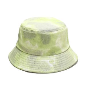 "TIE AND DYE" Chapeau BOB Vert - URB1™