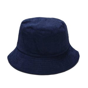 "HAT" Chapeau Bob en velour Bleu Marine - URB1™
