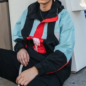 "JUST SHOW UP" Veste coupe vent - URB1™