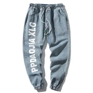 "PPDAOJIAXLG" Pantalon Jean Denim Cargo Streetwear - URB1™