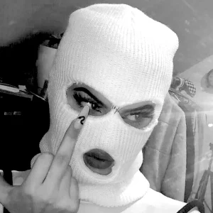 "HOODED" CAGOULE 3 TROUS BLANC - URB1™