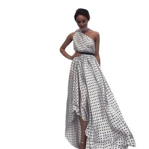 Robe Soirée Asymetrique