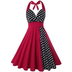Robe D Ete A Pois Tenue Pin Up Grande Taille
