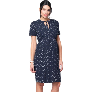 Robe Noel De Grossesse À Pois Maternité