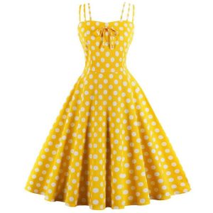 Robe A Pois Grande Taille Tenue De Fete