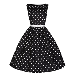 Robe À Pois Année 50 Femmes Taille Party