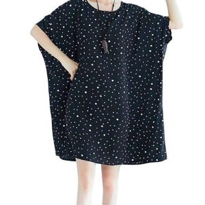 Robe A Pois Grande Taille Vetements En Lin