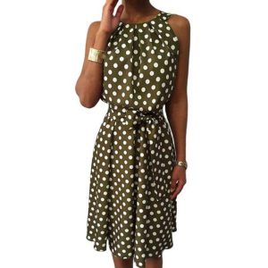 Robe Asymétrique À Volants