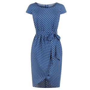 Robe À Pois Année 50 Femme Idéal Avec Pull Col En V