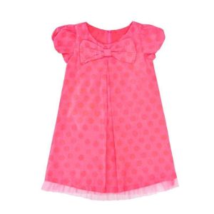 Robe A Pois Courte Ete