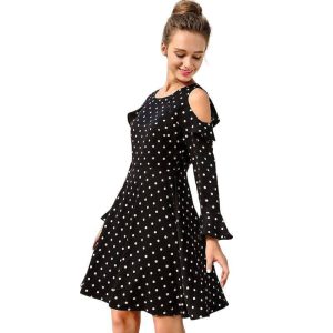 Robe A Pois Grande Taille Vintage